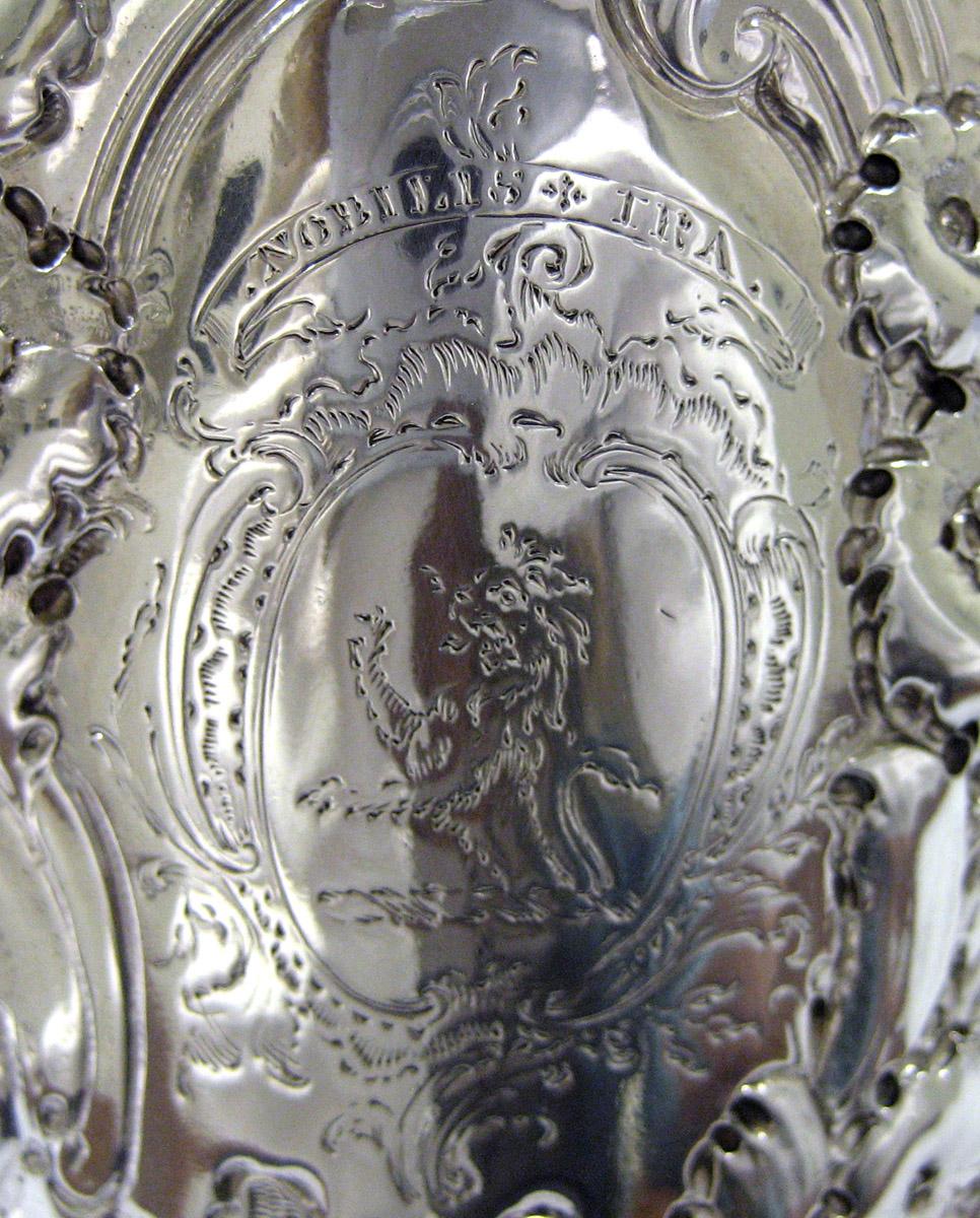 1980.0193 Silver Coffee pot detail 2