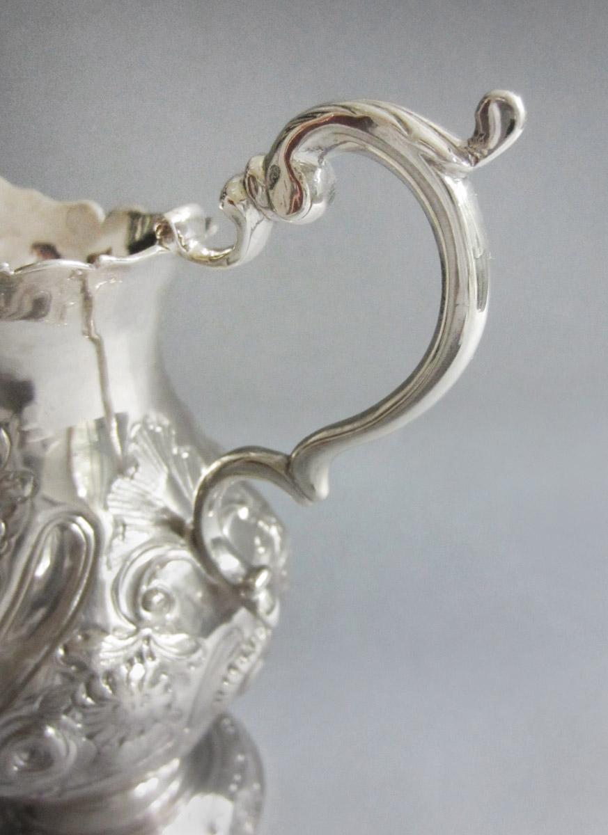 1980.0195 Cream pot, handle