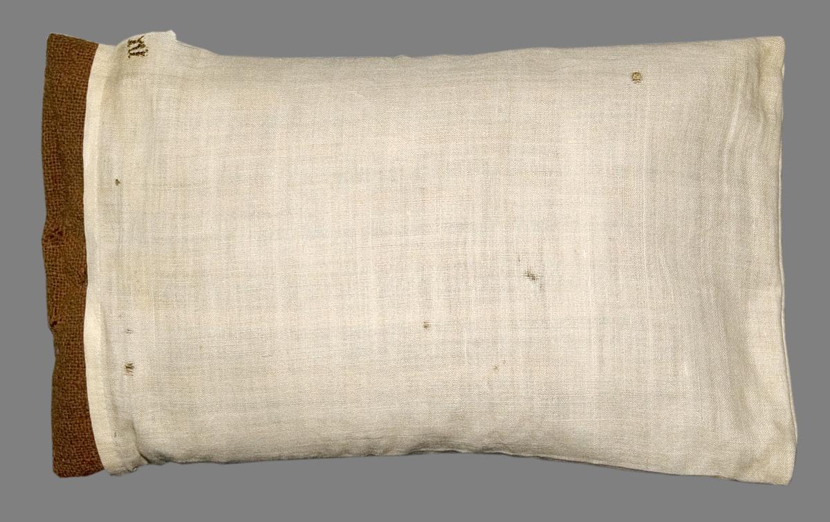 1980.0196 C Pillow, Miniature Pillow & D, Pillow Cover, Miniature Pillow Cover