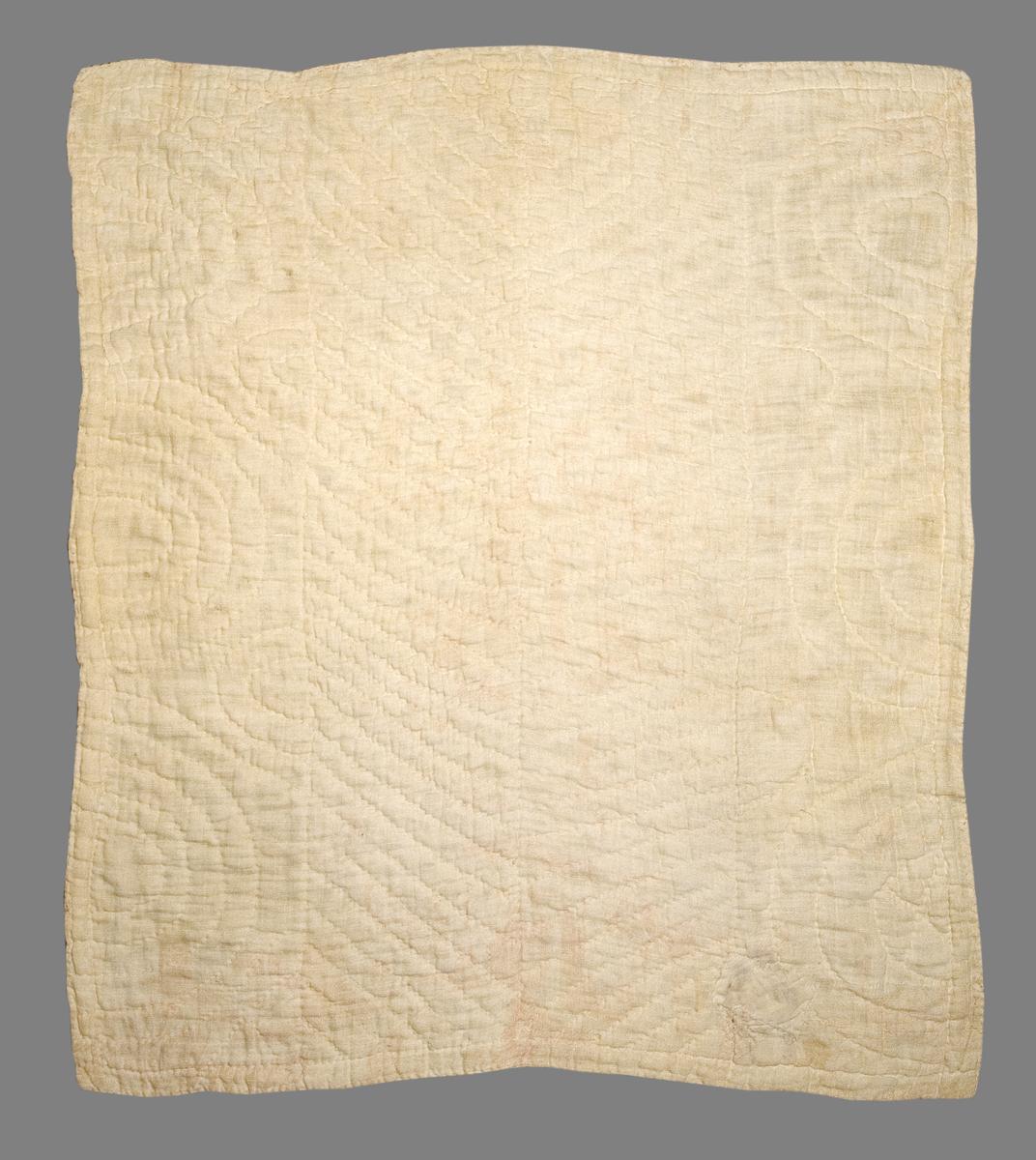 1980.0196 F Bedcover, Miniature Quilt