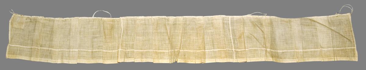 1980.0196 G Bed Hanging, Miniature Base Valance