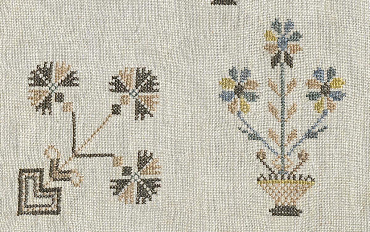 1981.0006 Sampler, Detail 11