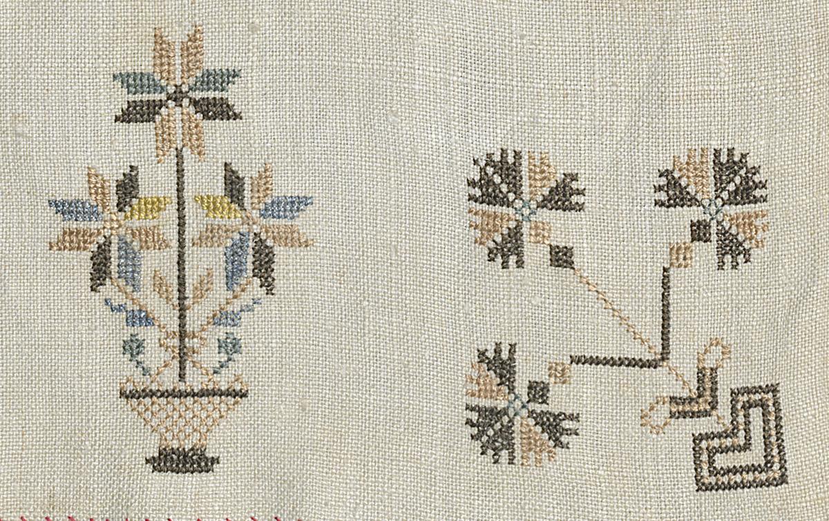 1981.0006 Sampler, Detail 12