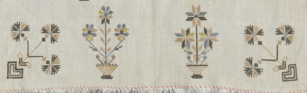 1981.0006 Sampler, Detail 7