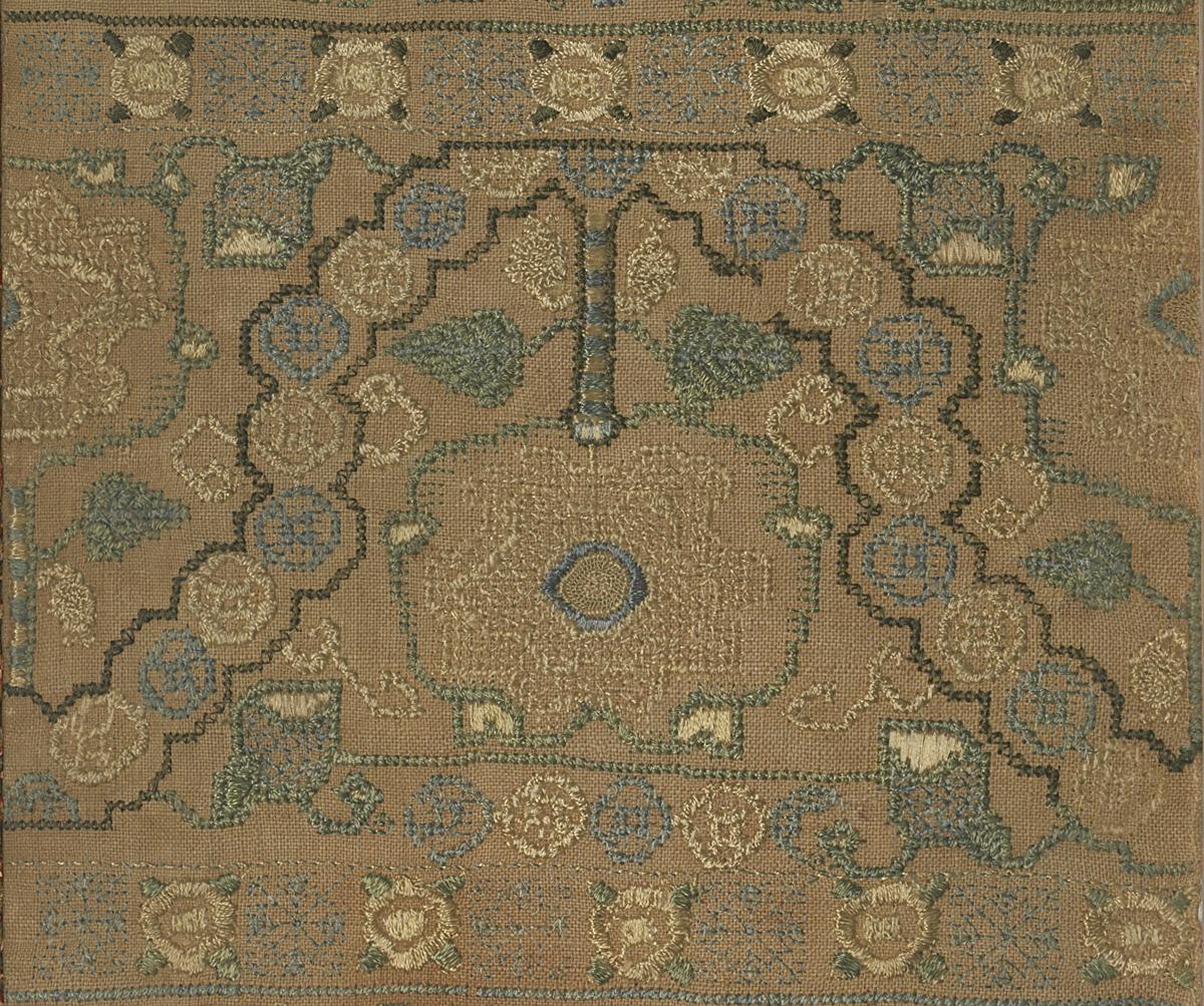 1981.0007 A Sampler, Detail 2