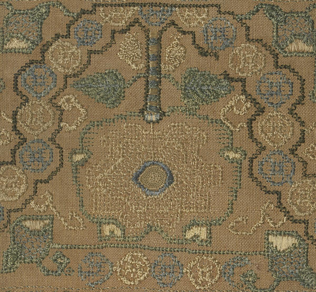 1981.0007 A Sampler, Detail 4