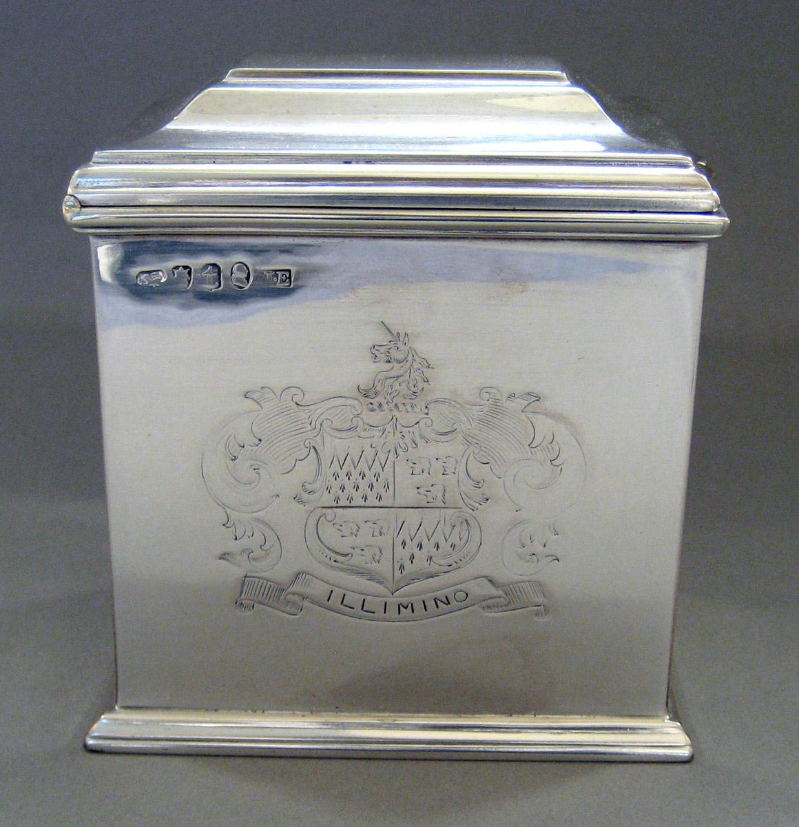 1981.0012 Silver Tea Cannister