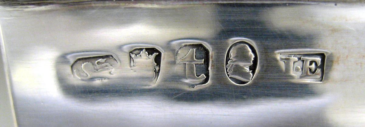 1981.0012 Silver Tea Cannister mark 1