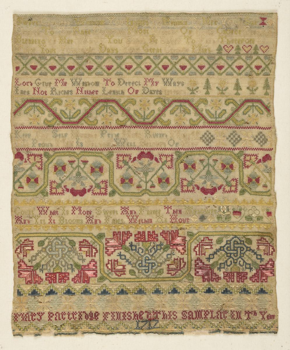 1981.0037 Sampler, view 1
