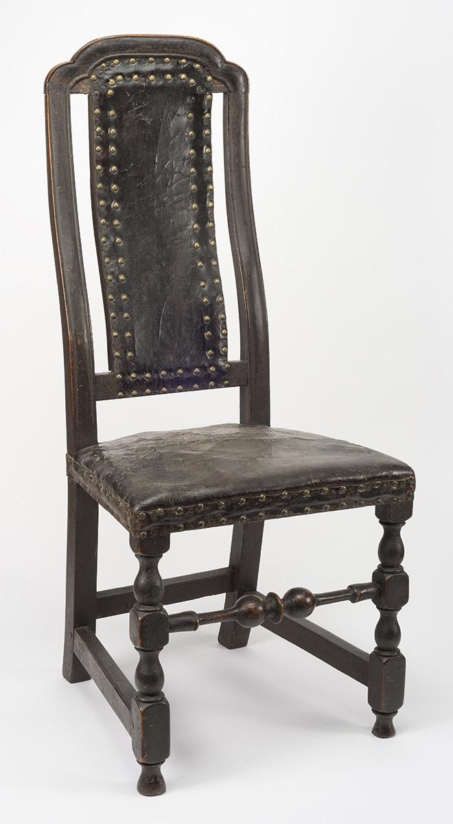 1981.0046 Chair, three quarter view
