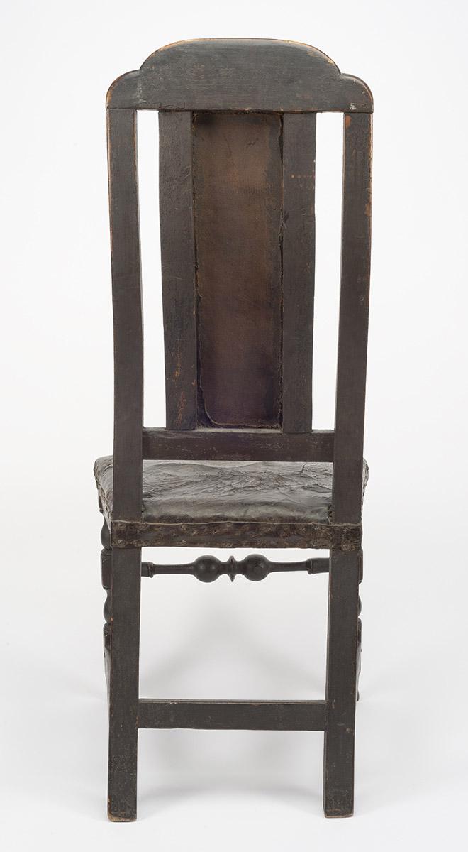 1981.0046 Chair, back view