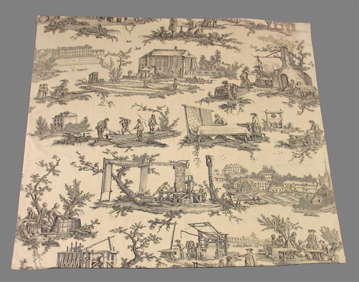 1981.0052 textile, printed obverse