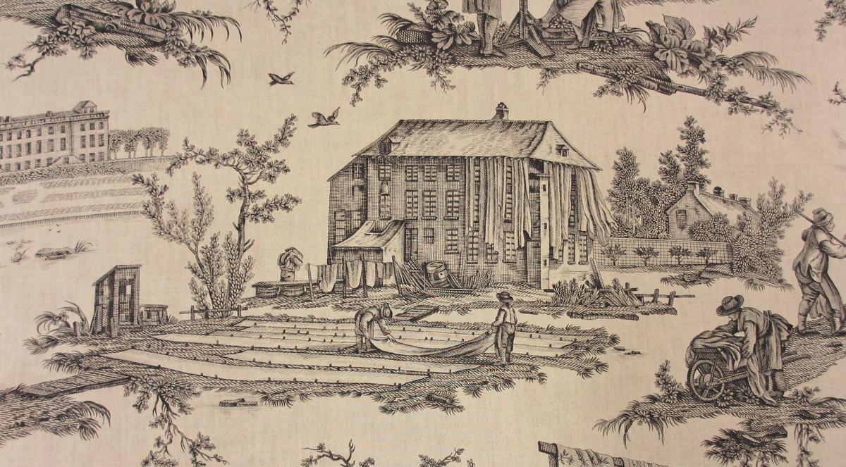 1981.0052 textile, printed detail 1