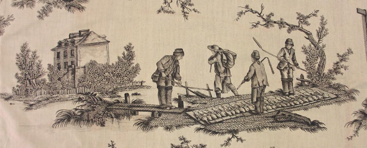 1981.0052 textile, printed detail 5