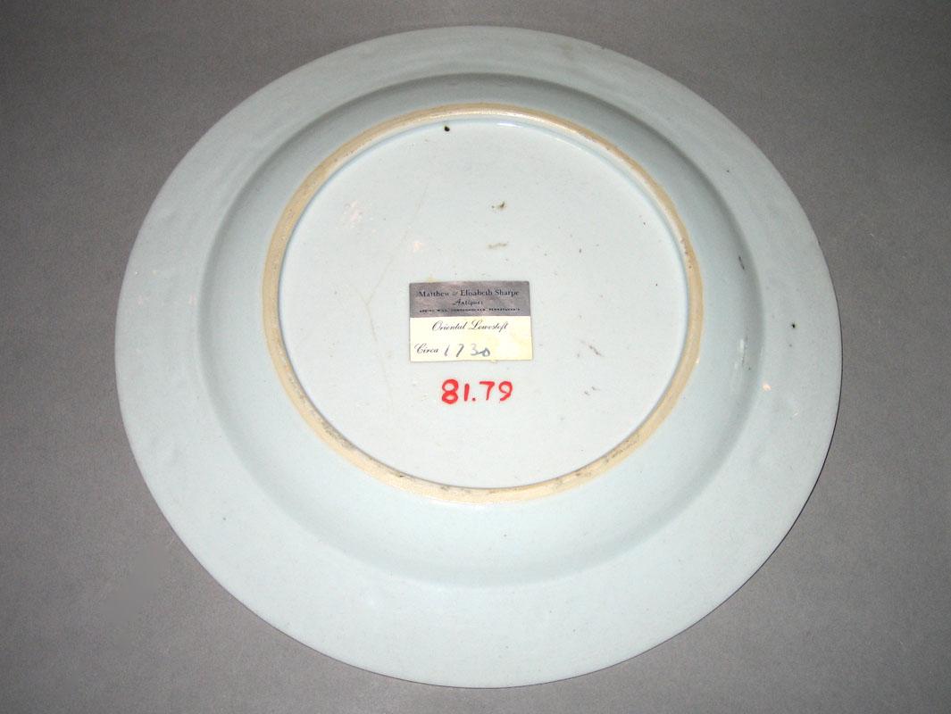 1981.0079 Plate underside