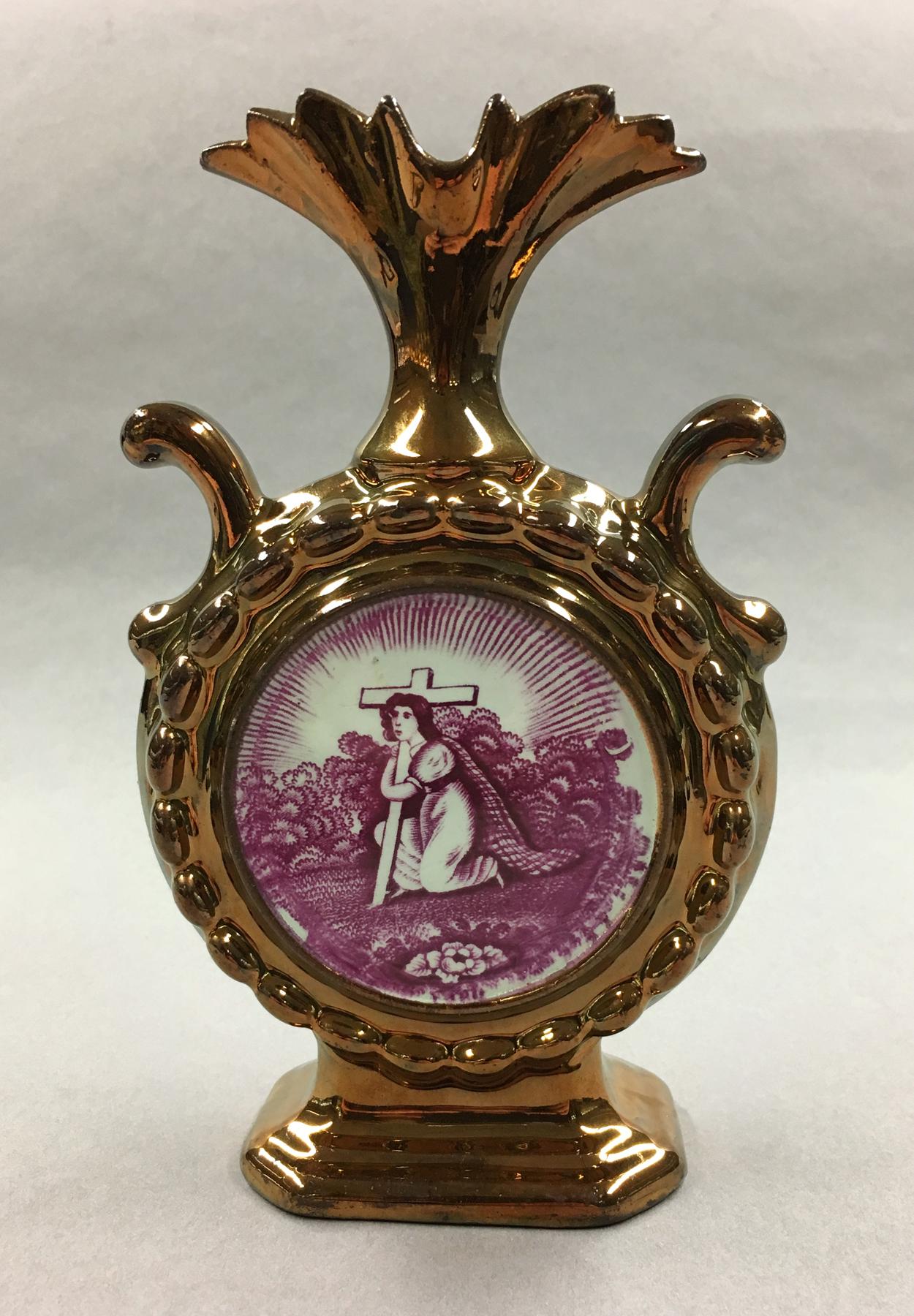 1981.0198 Lusterware Vase, view 2