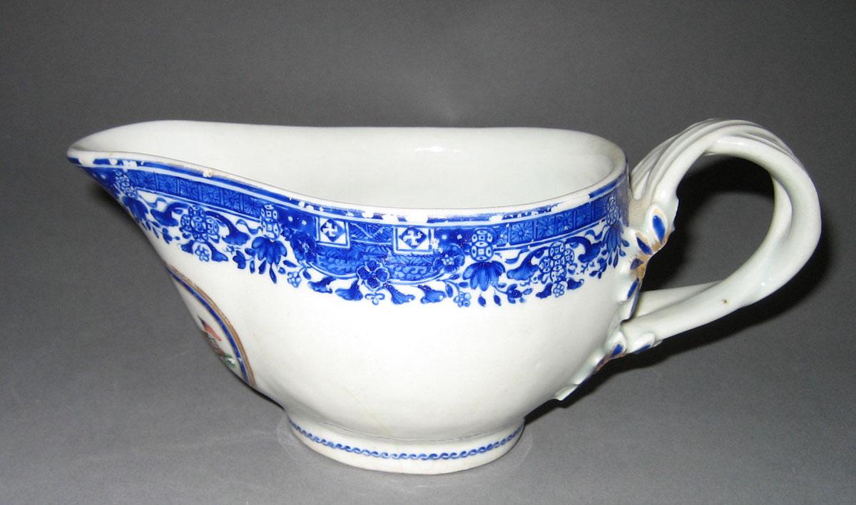 1981.0218 Porcelain Sauce Boat