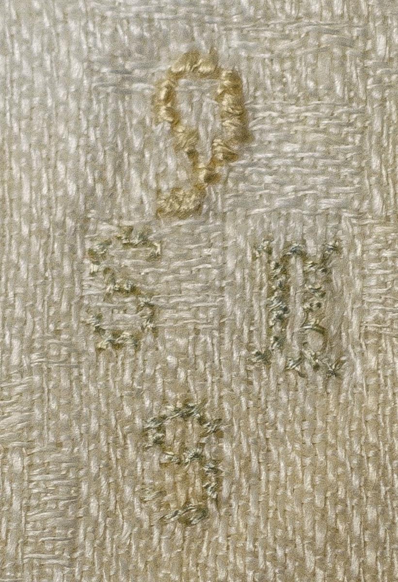 1981.0229 Napkin, detail 1
