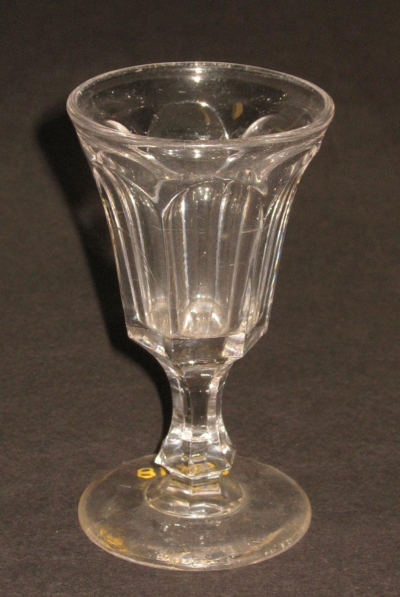 1981.0252 Pressed glass wineglass