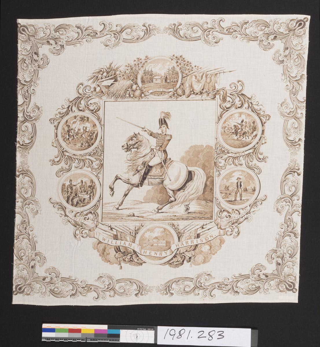 1981.0283 Handkerchief, view 1