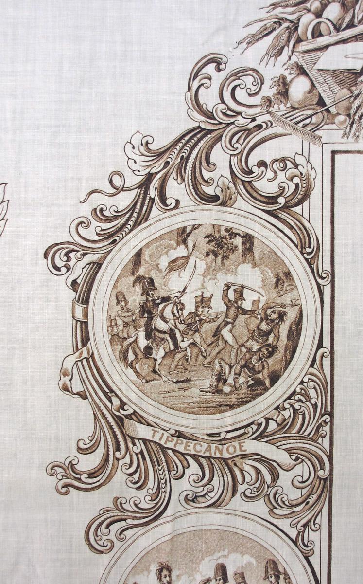 1981.0283 textile, printed detail 3