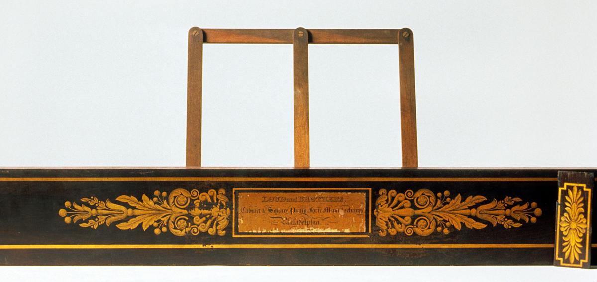 1982.0003 Piano Name Board