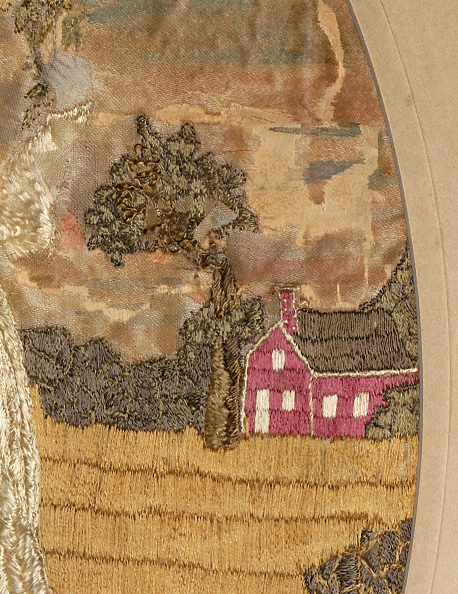 1982.0056 A Needlework Picture, Detail 3