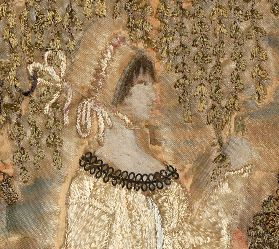 1982.0056 A Needlework Picture, Detail 4