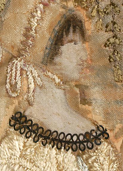 1982.0056 A Needlework Picture, Detail 9