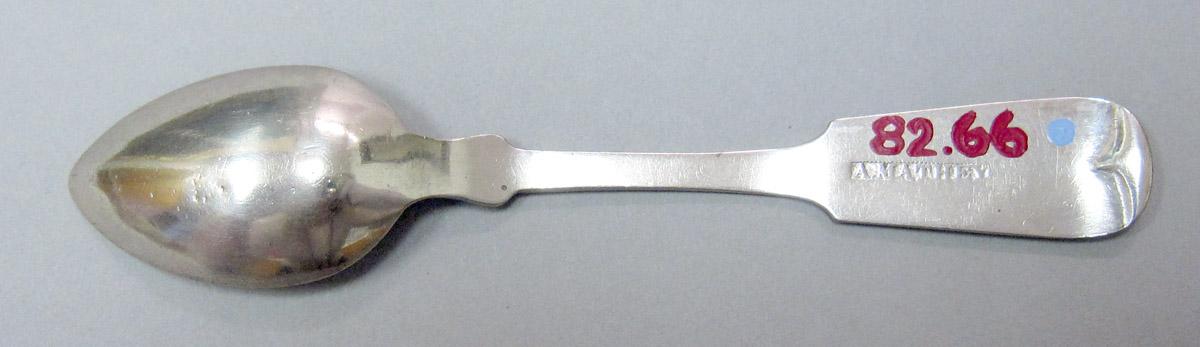 1982.0066 Silver Spoon underside