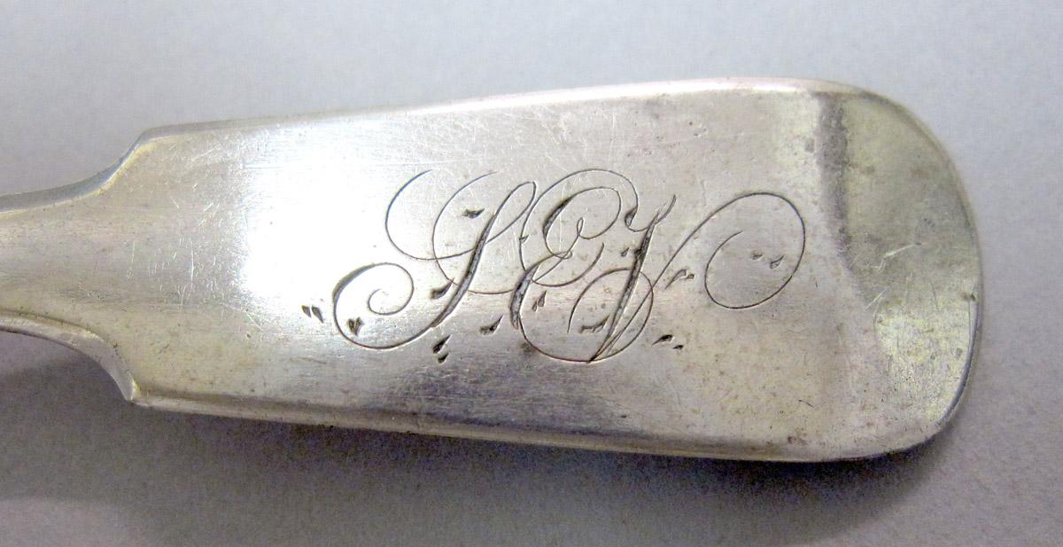 1982.0066 Silver Spoon engraving