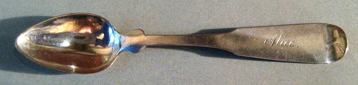 1982.0068 Silver Spoon upper surface