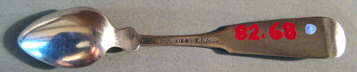 1982.0068 Silver Spoon underside