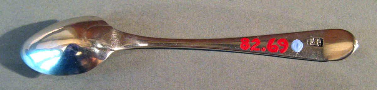 1982.0069 Silver Spoon underside
