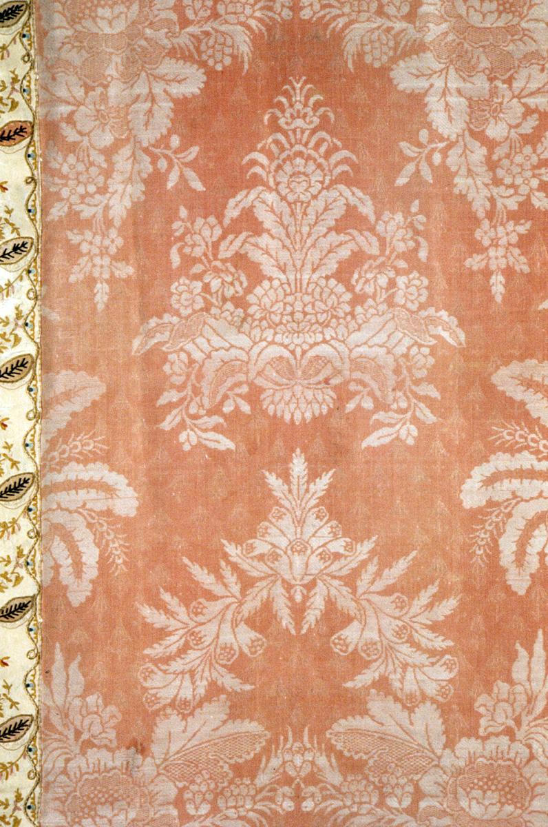 1957.1362 Side Curtain, Pattern Detail