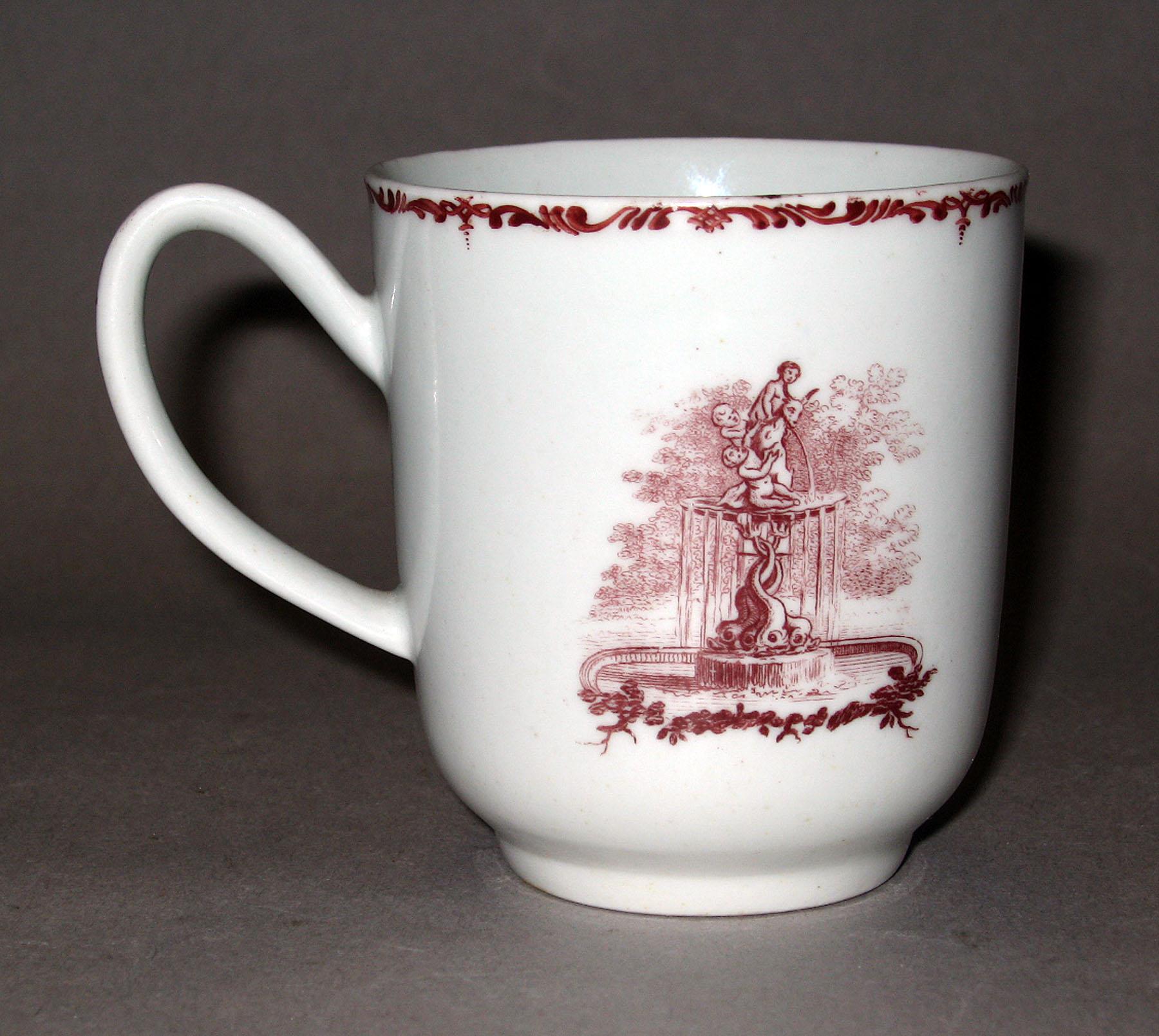 1982.0134 Soft-paste porcelain coffee cup (side 2)