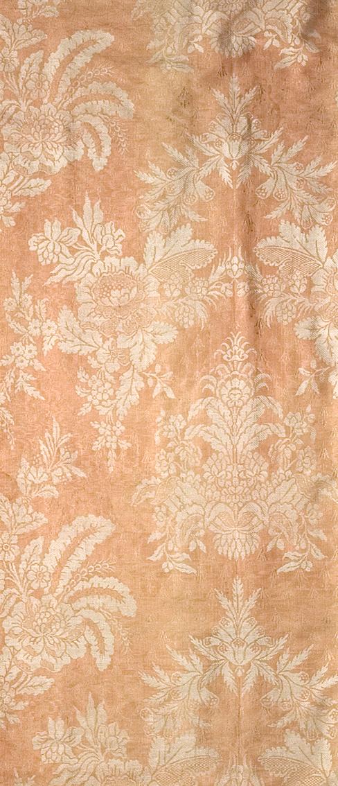 1957.1362.002 B Window Hanging, Side Curtain, Pattern Detail