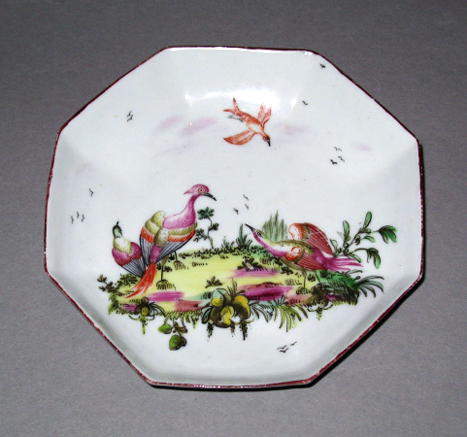 1982.0141 B Soft-paste porcelain saucer