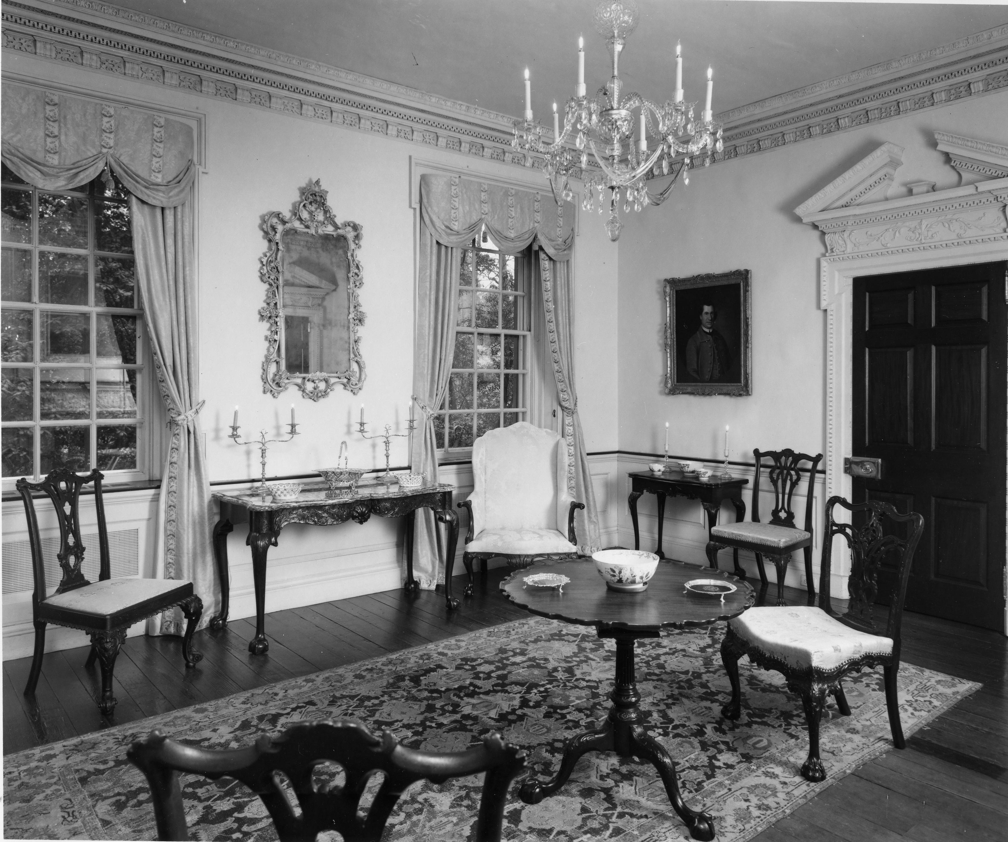 Room-Blackwell Parlor (bw/view 3)