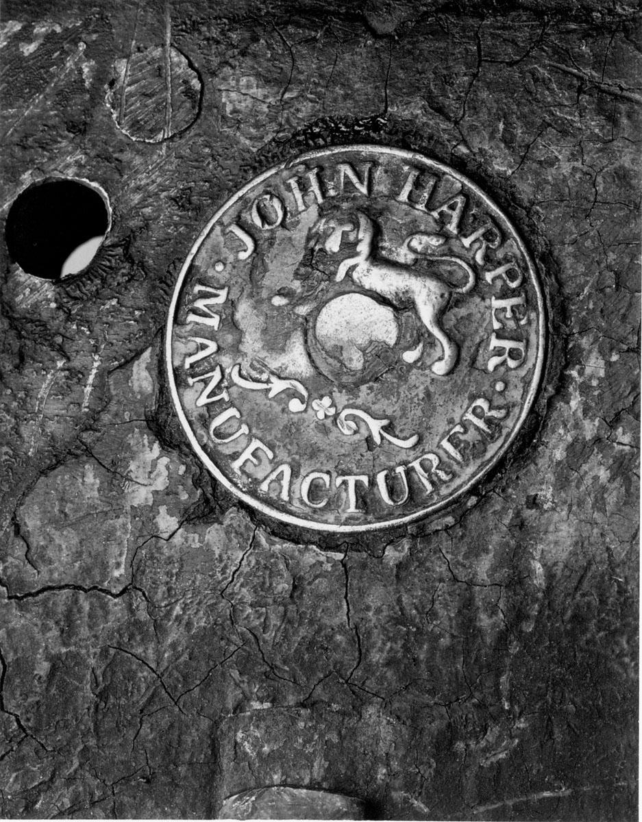 1982.0193 Lock, maker's mark