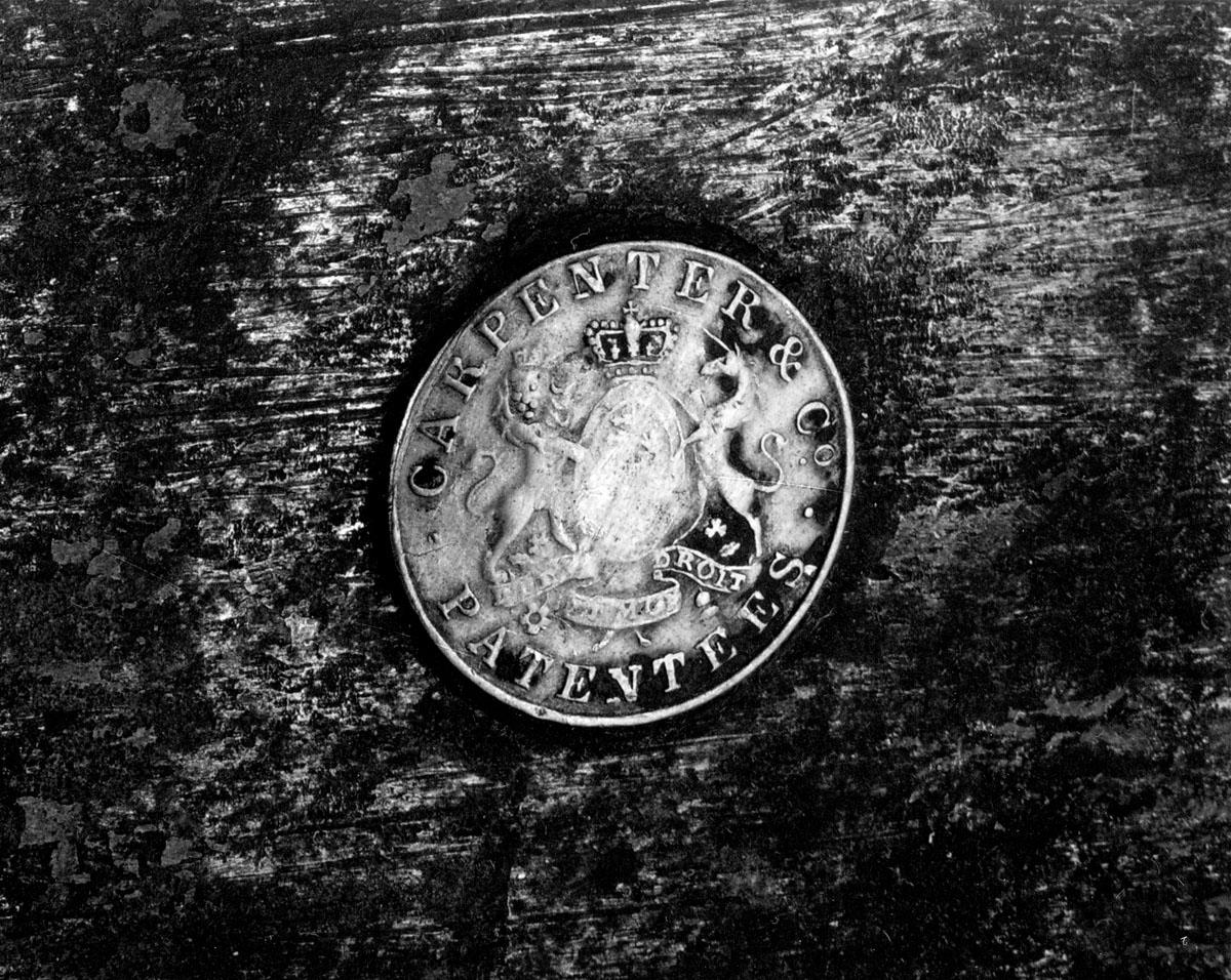 1982.0195 Lock, maker's mark