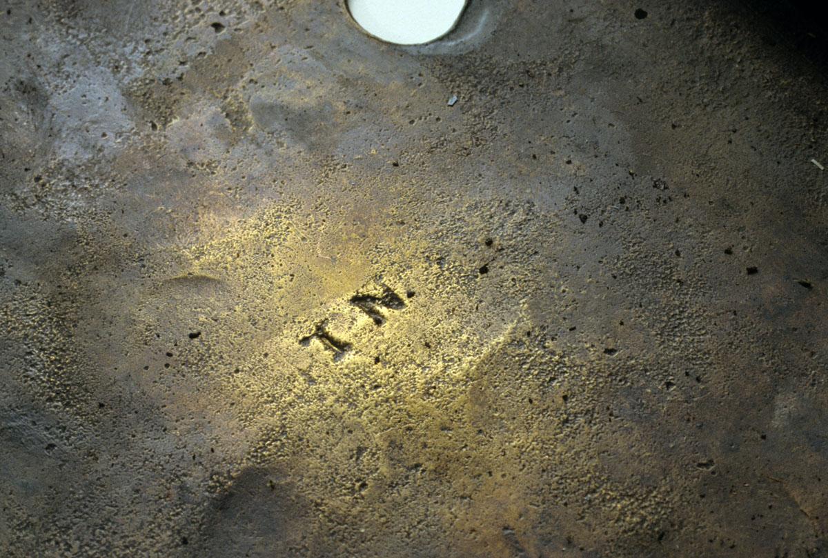 1982.0207 Rim lock, detail