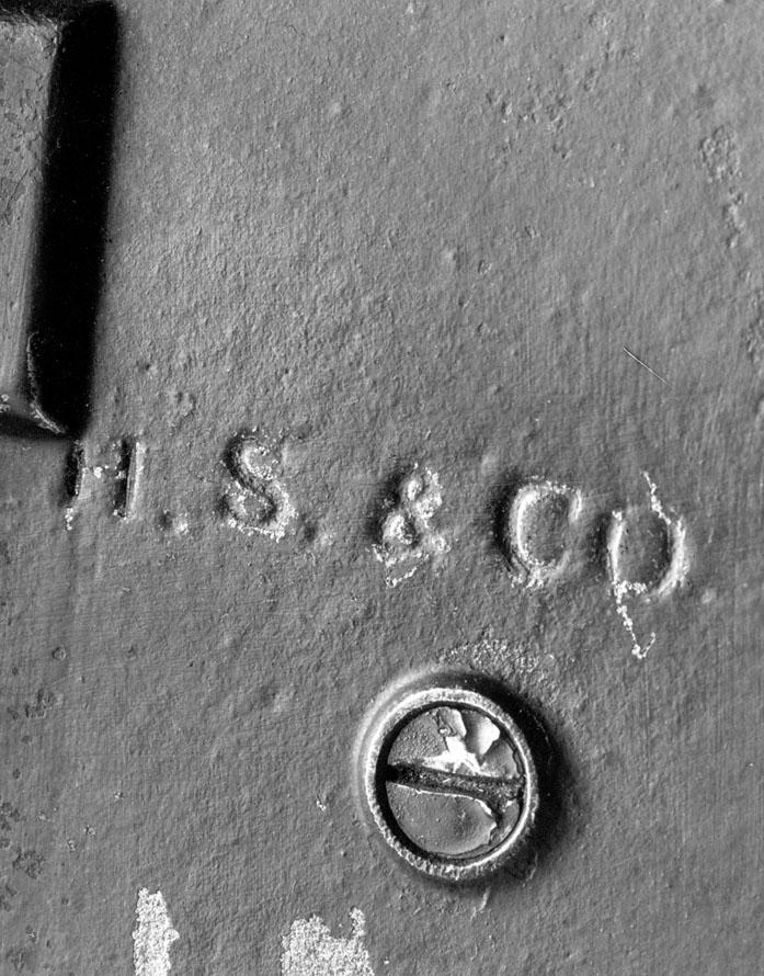 1982.0211 Lock, maker's mark