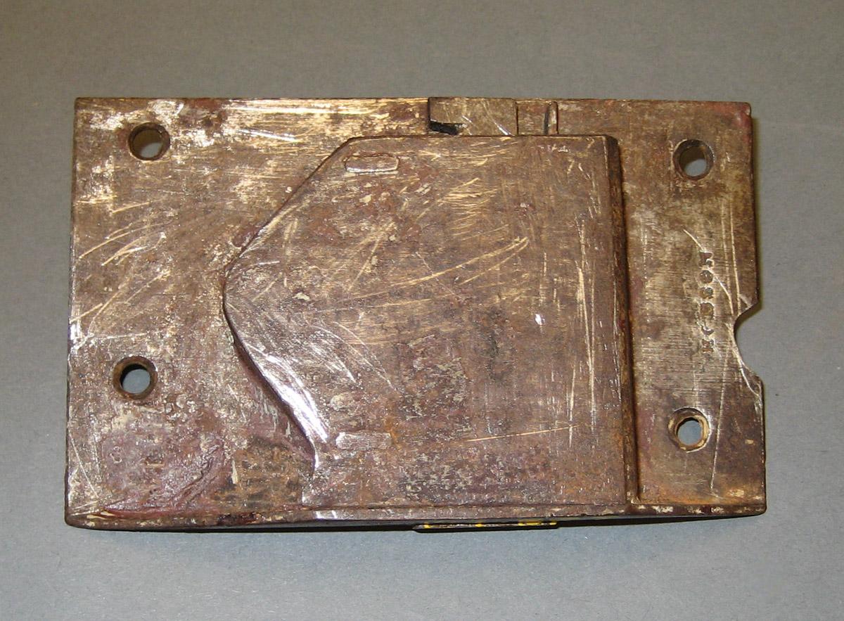 1982.0227 (reverse) Cabinet Lock