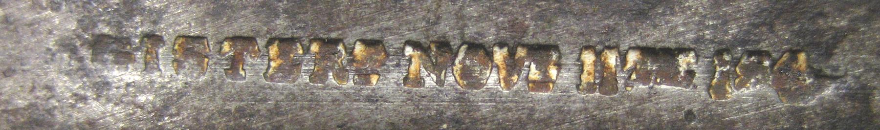 1982.0261 Doorknob shaft (mark 3)
