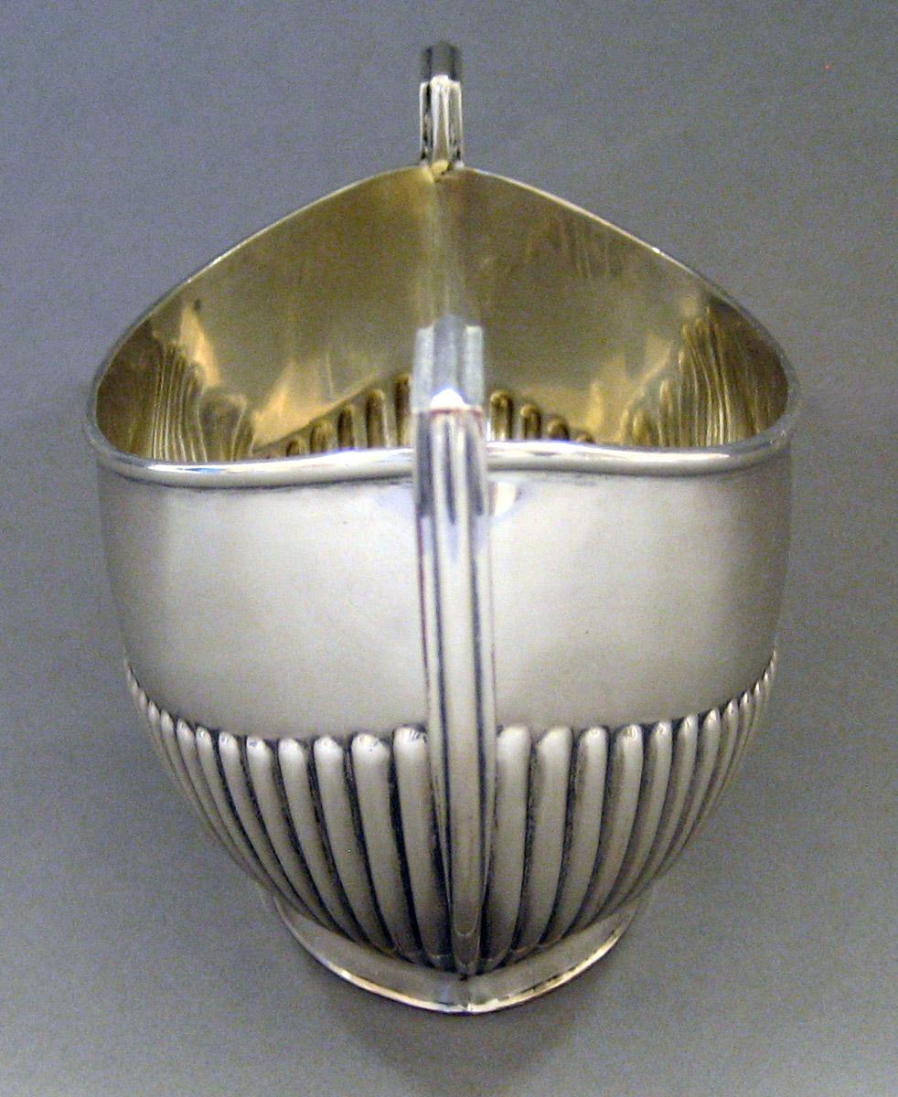 1982.0272.002 Silver Sugar Bowl side view