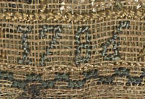 1982.0284 Sampler, Detail 11