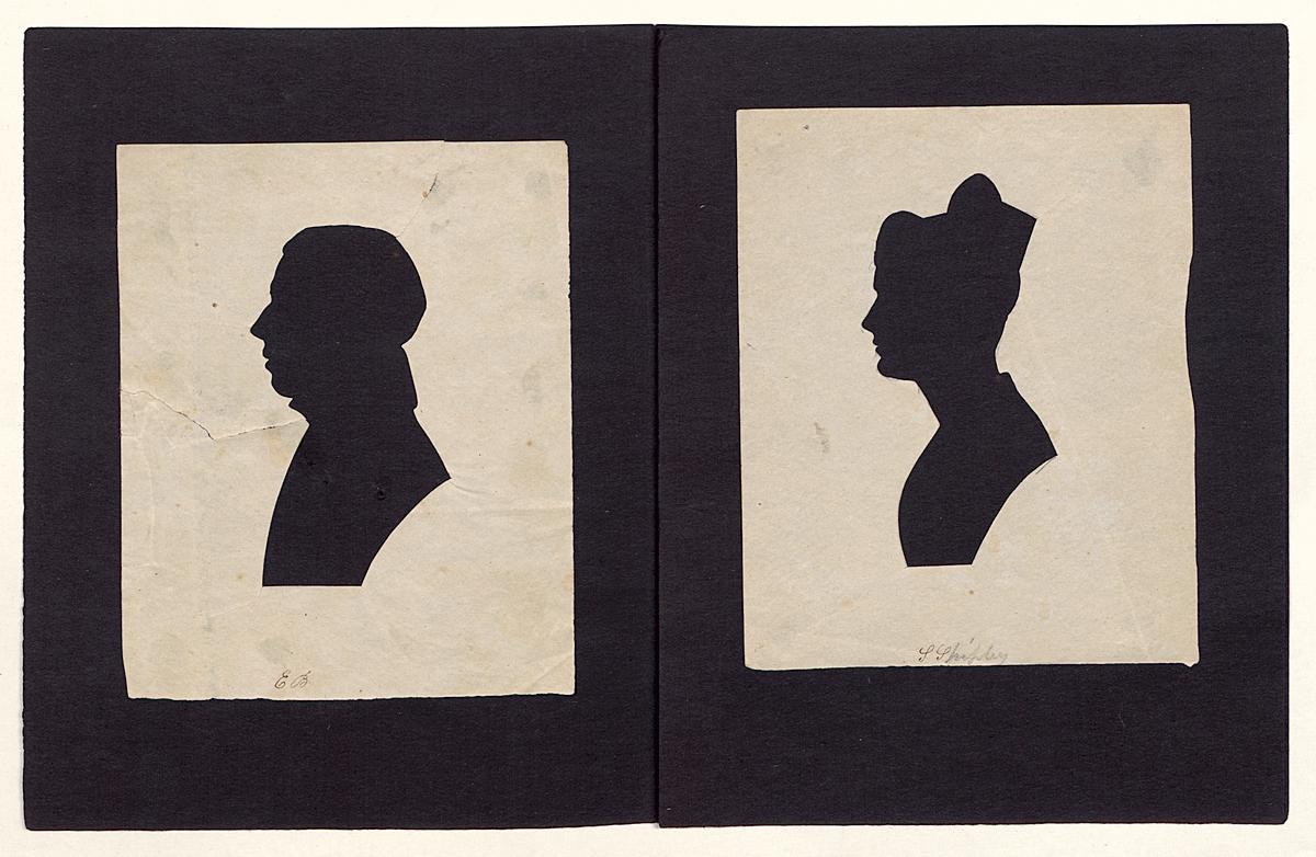 1982.0286.001, .002 Silhouettes