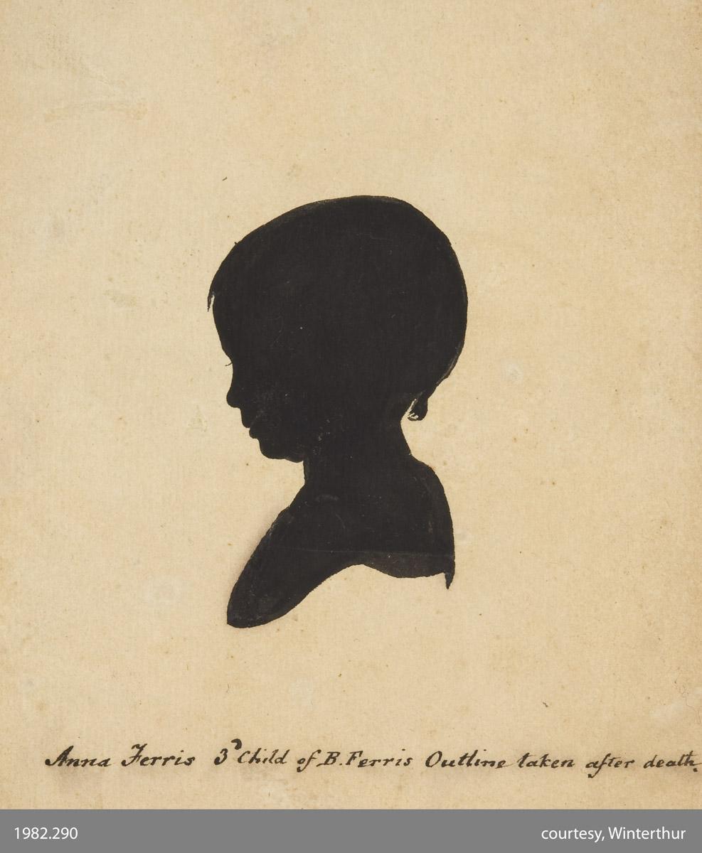 1982.0290 Silhouette, Anna Ferris