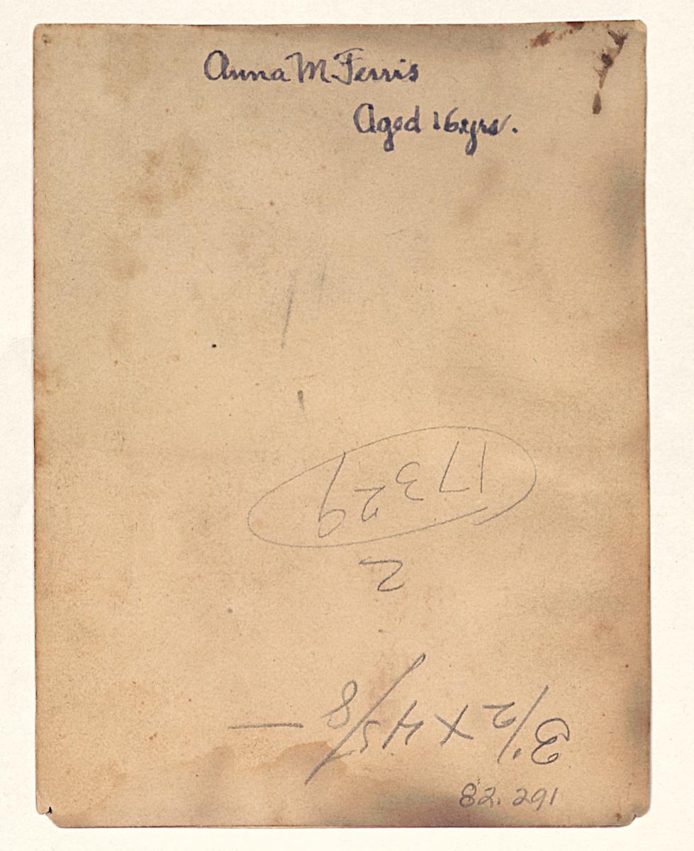 1982.0290 Silhouette, Verso